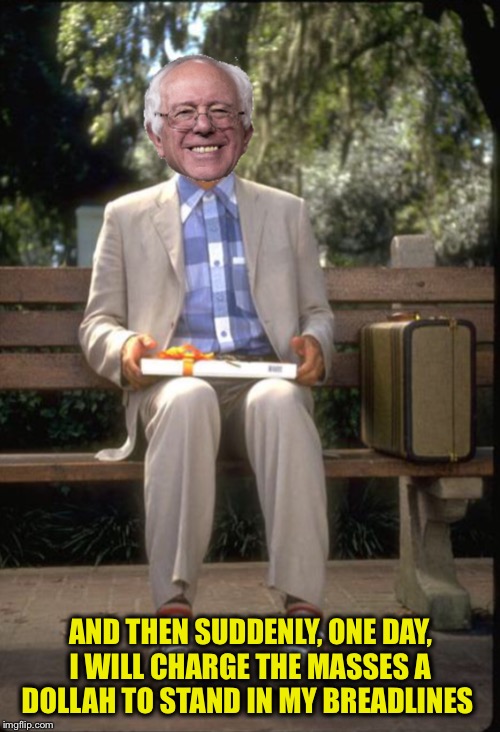 forrest gump bernie sanders shirt