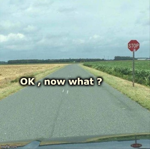 It's a trap ! | OK , now what ? | image tagged in road signs,speed trap,middle of nowhere,still waiting,you never know | made w/ Imgflip meme maker