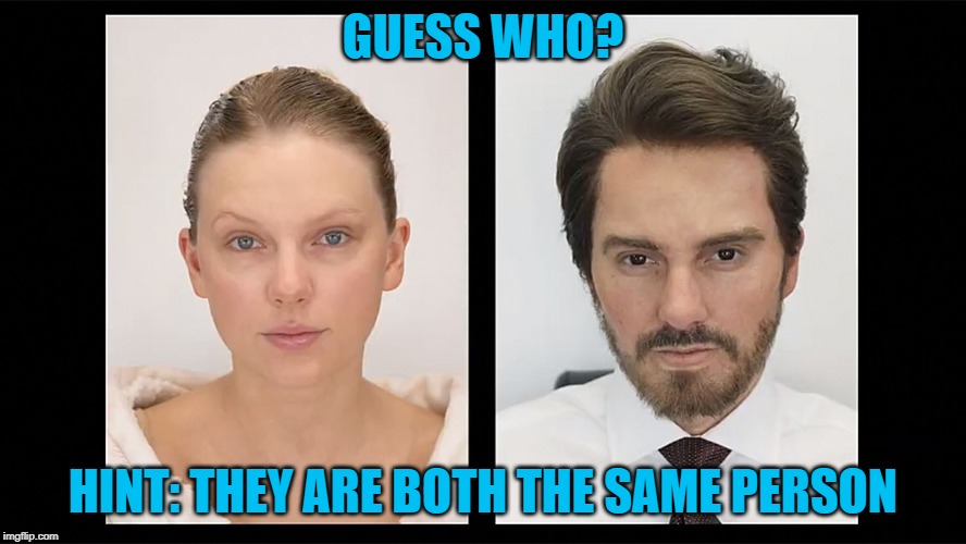 'The Man' music video leaves fans stunned as singer transforms into businessman | GUESS WHO? HINT: THEY ARE BOTH THE SAME PERSON | image tagged in pop music | made w/ Imgflip meme maker