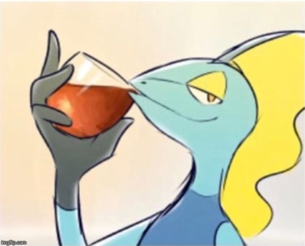 Inteleon but that’s none of my business | image tagged in inteleon but thats none of my business | made w/ Imgflip meme maker