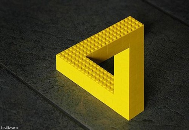 Impossible LEGO | image tagged in impossible lego | made w/ Imgflip meme maker