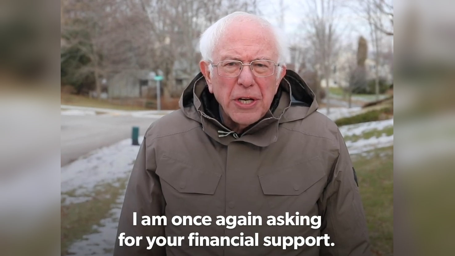 Bernie Financial Blank Meme Template