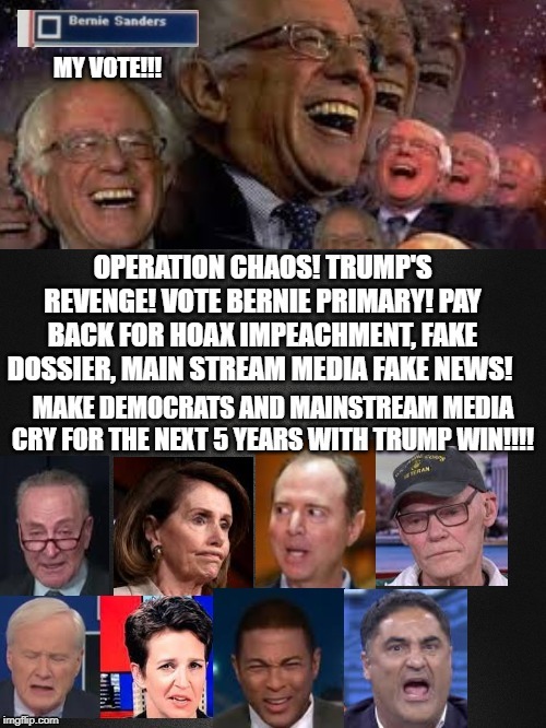 Operation Chaos!! Trump's Revenge!! - Imgflip