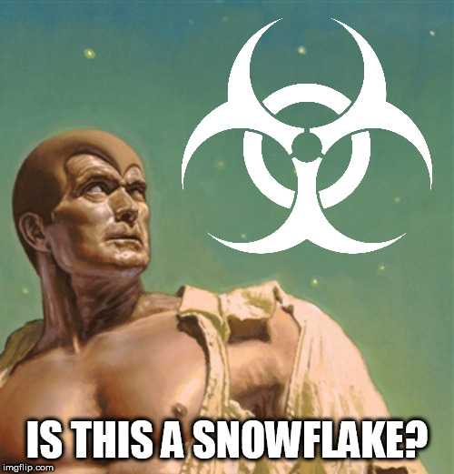 Savage Mike Pence | IS THIS A SNOWFLAKE? | image tagged in savage mike pence,coronavirus,covid-19,biohazard,mike pence,doc savage | made w/ Imgflip meme maker