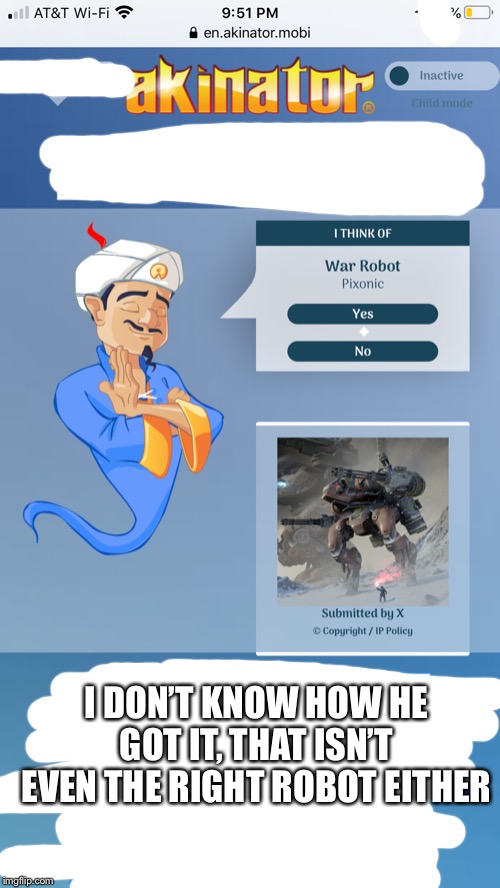 Akinator  Know Your Meme