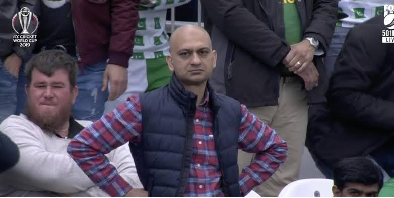 High Quality Disappointed cricket fan Blank Meme Template