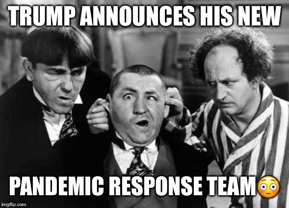 Trump's Pandemic Response Team | TRUMP ANNOUNCES HIS NEW; PANDEMIC RESPONSE TEAM😳 | image tagged in pandemic,coronavirus,donald trump,trump administration,mike pence,politics lol | made w/ Imgflip meme maker