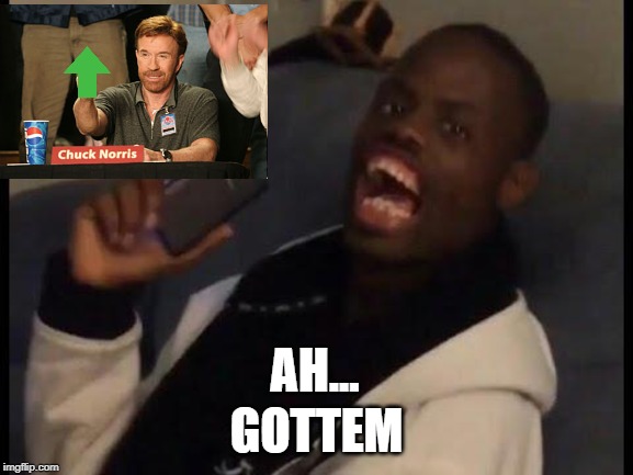 deez nuts | AH... GOTTEM | image tagged in deez nuts | made w/ Imgflip meme maker