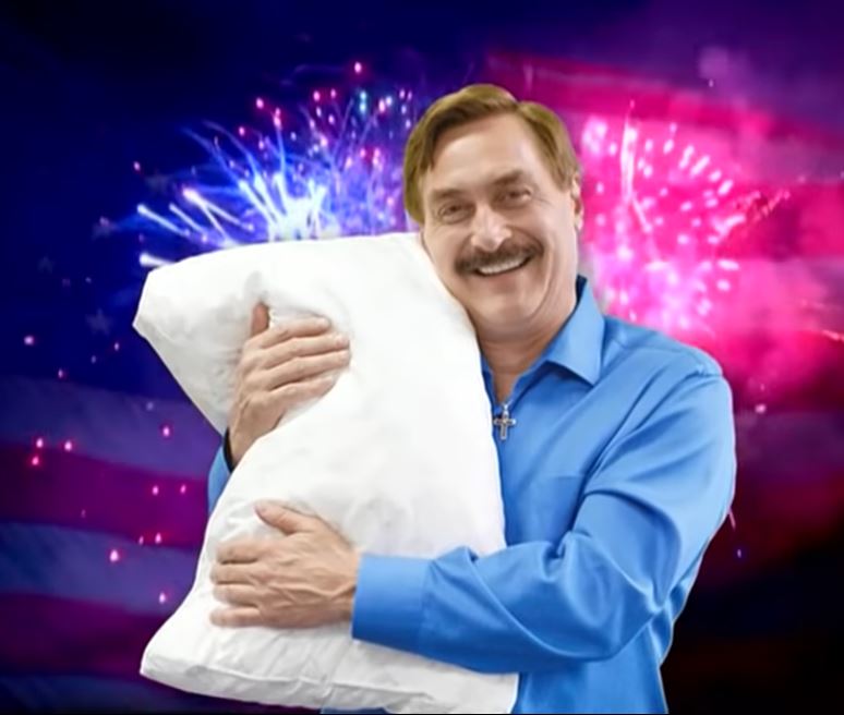 Mike Lindell Blank Meme Template