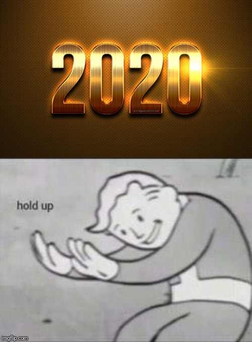 image tagged in fallout hold up,happy new year | made w/ Imgflip meme maker