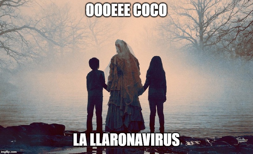 OOOEEE COCO; LA LLARONAVIRUS | image tagged in coronavirus | made w/ Imgflip meme maker
