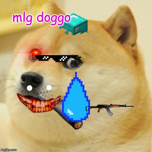 Doge Meme | mlg doggo | image tagged in memes,doge | made w/ Imgflip meme maker