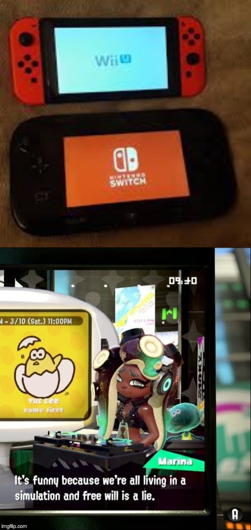 I think Marina is right... | image tagged in splatoon 2 free will is a lie,cursed image,splatoon 2,what | made w/ Imgflip meme maker