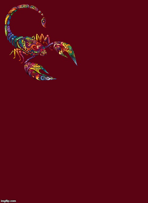 Scorpio template Blank Meme Template