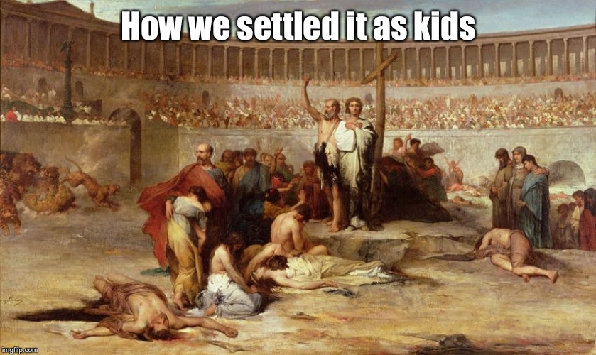 How we settled it as kids | made w/ Imgflip meme maker