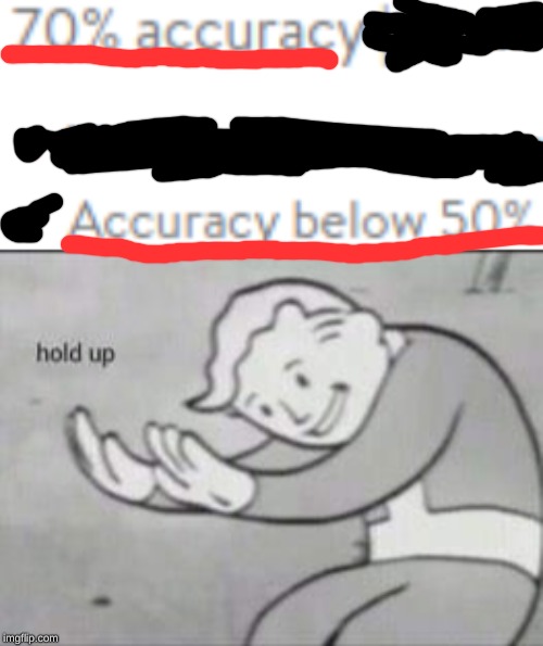 image tagged in fallout hold up | made w/ Imgflip meme maker