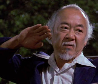 High Quality mr miyagi Blank Meme Template