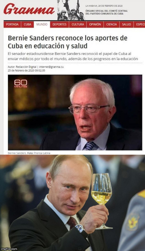 image tagged in putin cheers,burn | made w/ Imgflip meme maker