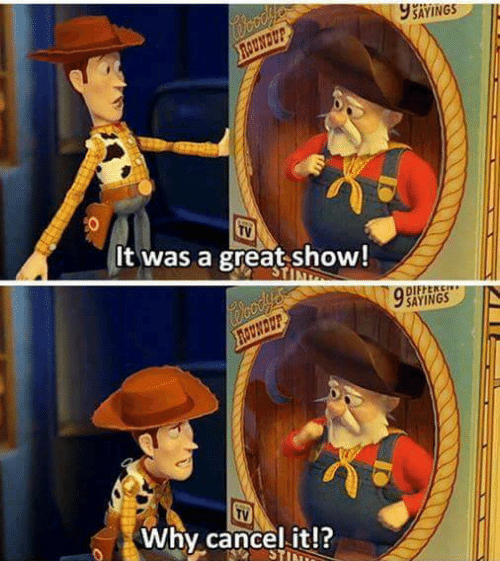 Why cancel it Blank Meme Template