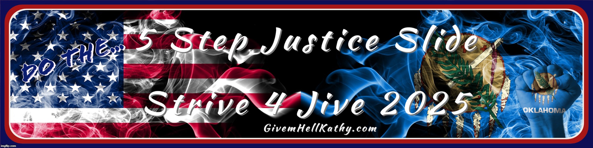 #5_Step_Justice_Slide ~ #Strive_4_Jive_2025
Restoring Justice to Oklahoma County Courts, 1 Step at a time
GivemHellKathy.com | image tagged in oklahoma,court,corruption,supreme court,judge,tyranny | made w/ Imgflip meme maker