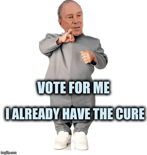 He has all of their Albums | VOTE FOR ME; I ALREADY HAVE THE CURE | image tagged in mini mike bloomberg,the cure,love song,alternative rock,save the earth | made w/ Imgflip meme maker