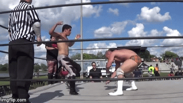 Wrestling 31 | image tagged in gifs,chico adams,ricardo rodriguez,alex todd,wrestling | made w/ Imgflip video-to-gif maker