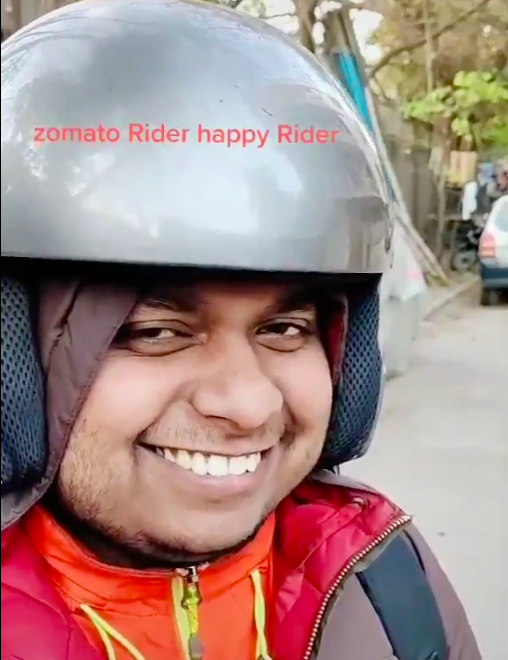 High Quality Zomoto Happy Rider Sonu Blank Meme Template