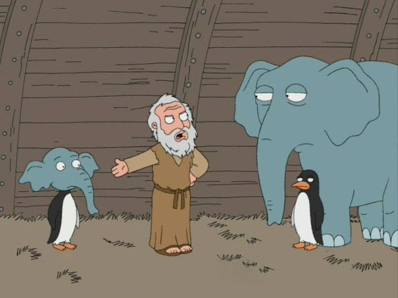 Noah's Ark Elefant Penguin Inbreeding Blank Meme Template