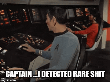 CAPTAIN ...I DETECTED RARE SHIT | image tagged in gifs | made w/ Imgflip video-to-gif maker