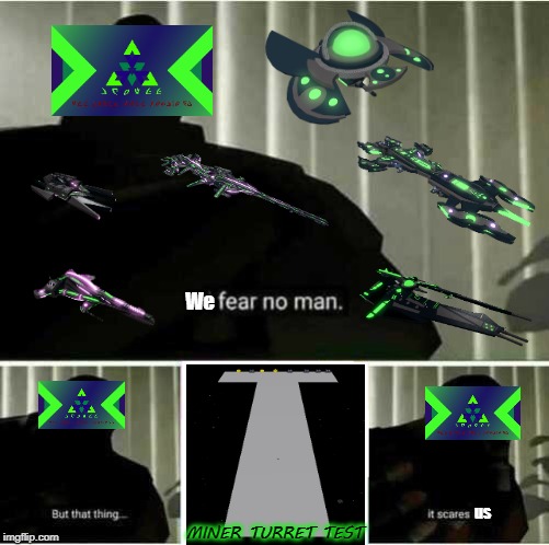 I Fear No Man Imgflip - laser turrets roblox