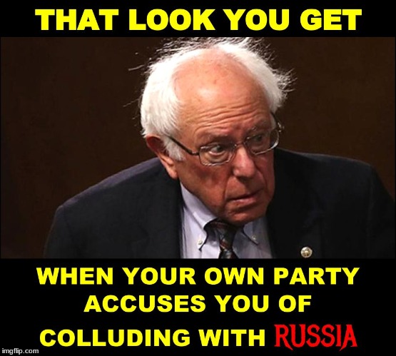 Burn, baby burn | image tagged in bernie sanders,2020 elections,democrats,russia collusion,politics,political | made w/ Imgflip meme maker
