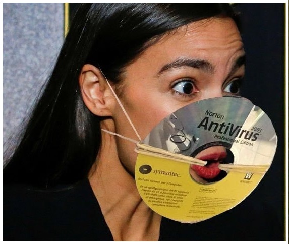 AOC - A True Visionary Blank Meme Template