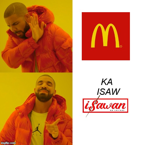Drake Hotline Bling | KA  ISAW | image tagged in memes,drake hotline bling | made w/ Imgflip meme maker