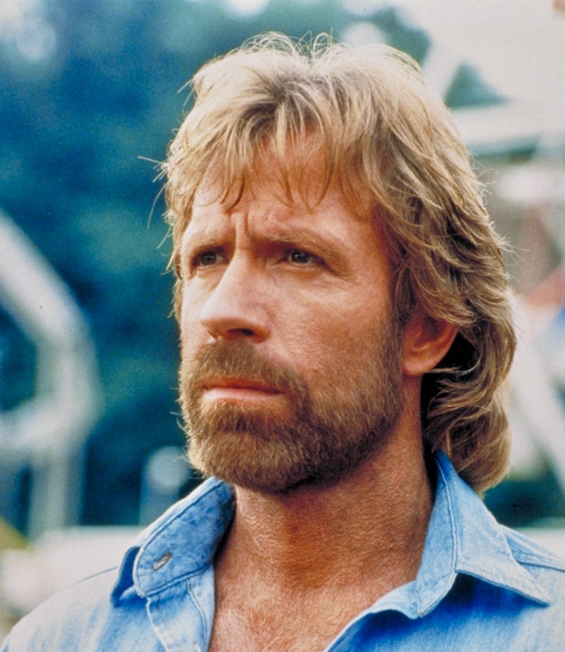High Quality Chuck Norris thoughtful Blank Meme Template