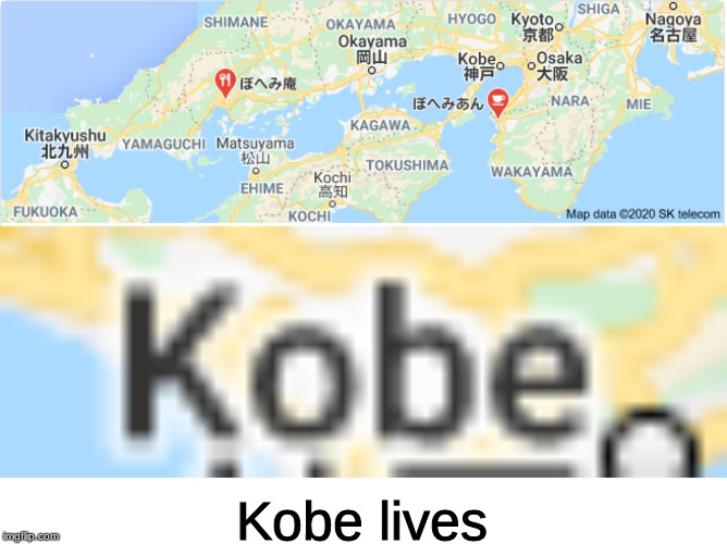 Kobe Lives | Kobe lives | image tagged in kobe bryant meme | made w/ Imgflip meme maker