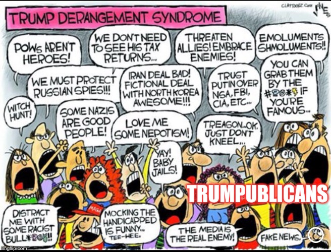 Trumpublicans | TRUMPUBLICANS | image tagged in trump,magats,fools | made w/ Imgflip meme maker