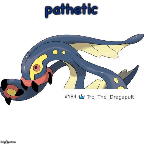 pathetic | image tagged in shad the eelektross | made w/ Imgflip meme maker