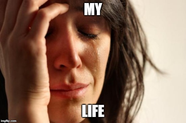 First World Problems | MY; LIFE | image tagged in memes,first world problems | made w/ Imgflip meme maker