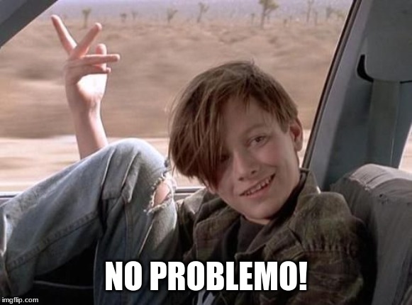 No Problemo | NO PROBLEMO! | image tagged in no problemo | made w/ Imgflip meme maker