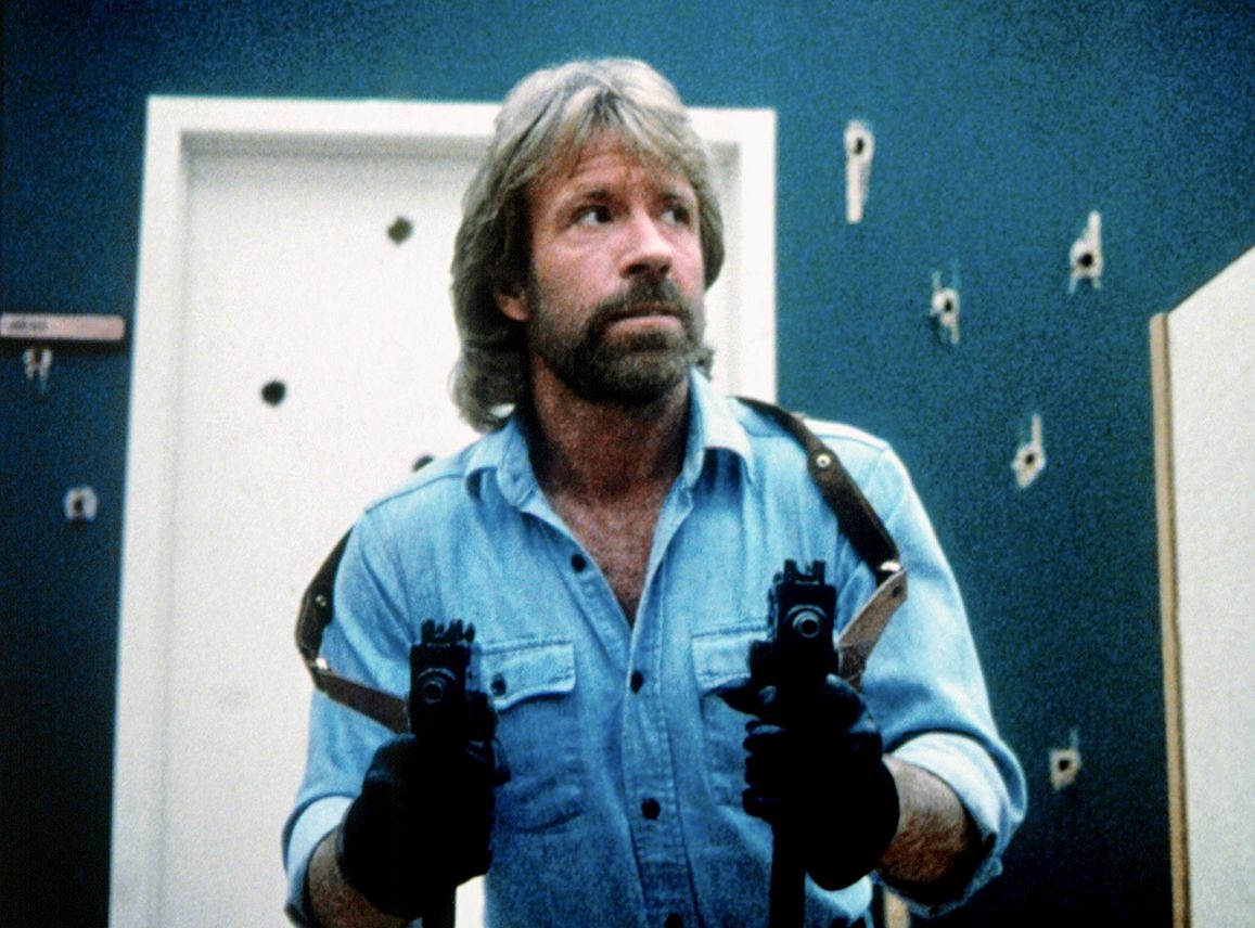 High Quality Chuck Norris doesn’t dodge Blank Meme Template