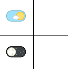 Phone Night Mode Blank Meme Template