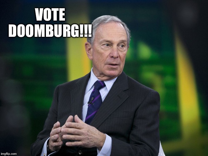 Vote Bloomburger! | VOTE DOOMBURG!!! | image tagged in ok bloomer,doomguy | made w/ Imgflip meme maker