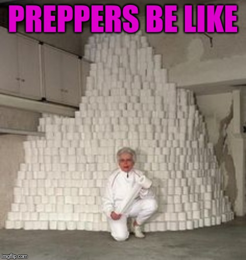 You want single ply or double ply? | PREPPERS BE LIKE | image tagged in memes,coronavirus,panic,toilet paper,meanwhile on imgflip | made w/ Imgflip meme maker