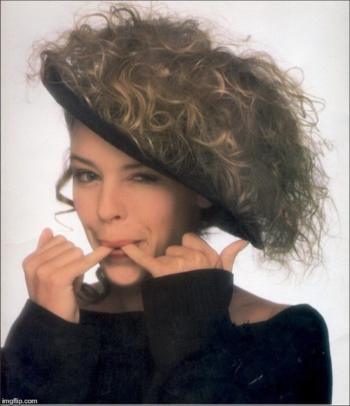 Photo shoot for the “Kylie” album, her first (1988) | image tagged in kylie hat,album,photography,hat,cute girl,singer | made w/ Imgflip meme maker