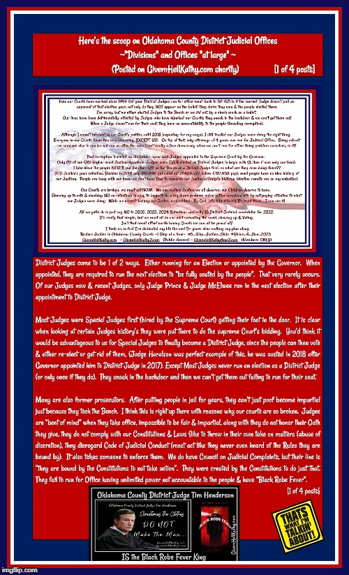 The scoop on OKCO District Judges & Detrimentally Divisional Voting (post 1 of 4)
#5_Step_Justice_Slide
#Strive_4_Jive_2025 | image tagged in oklahoma,court,corruption,supreme court,judge,tyranny | made w/ Imgflip meme maker
