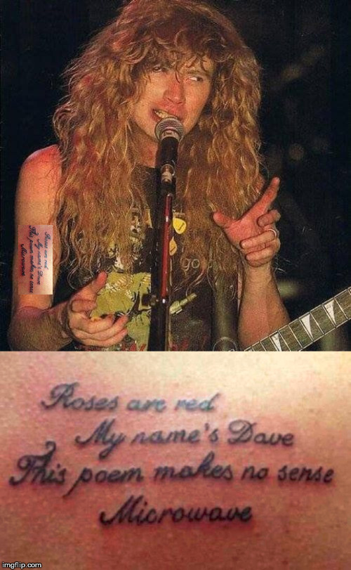 Image tagged in dave mustaine - Imgflip