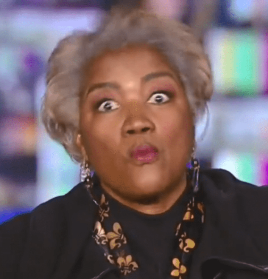 High Quality Donna Brazile go to hell Blank Meme Template
