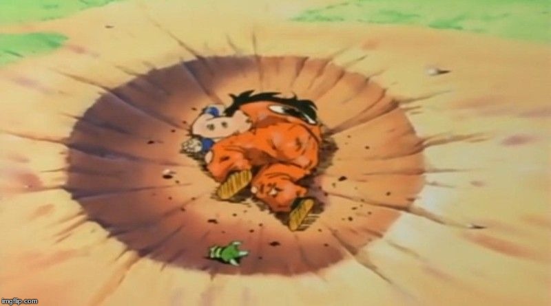 yamcha dead | image tagged in yamcha dead | made w/ Imgflip meme maker