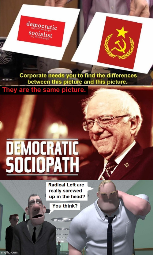 You Really Think So? | image tagged in communist socialist,mental illness | made w/ Imgflip meme maker