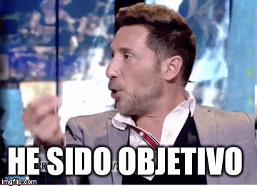 HE SIDO OBJETIVO | image tagged in gifs,supervivientes,telecinco | made w/ Imgflip video-to-gif maker